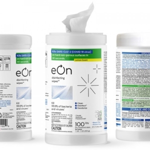 eOn推出消毒湿巾！消毒剂可在30秒内在坚硬的无孔表面杀死SARS-CoV-2！